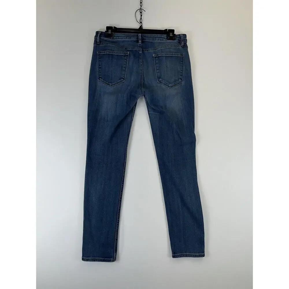 Vigoss Jeans Mens 31x29 Blue Jagger Skinny Classic Fit Stretch Denim Casual